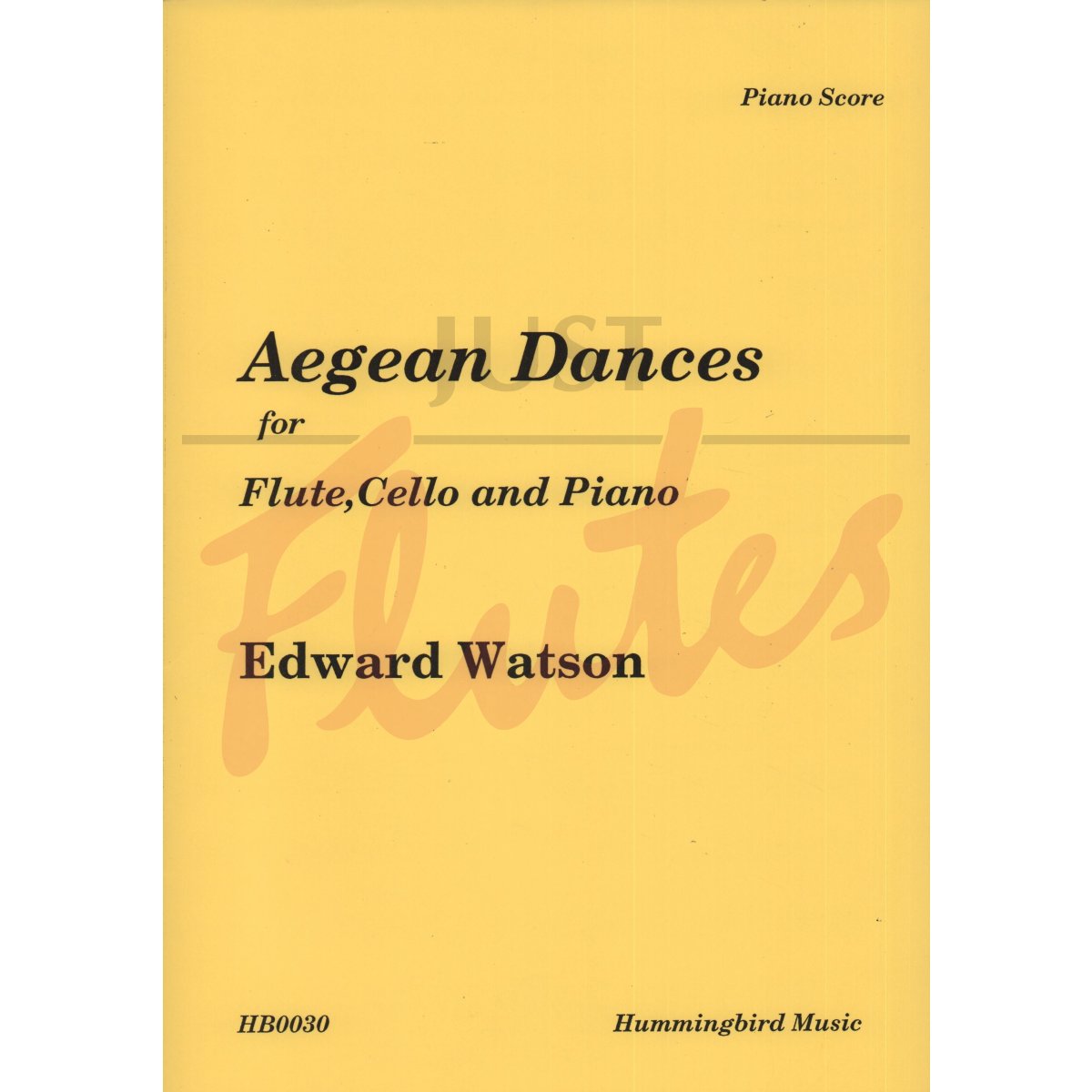 Aegean Dances for Flute, Cello and Piano