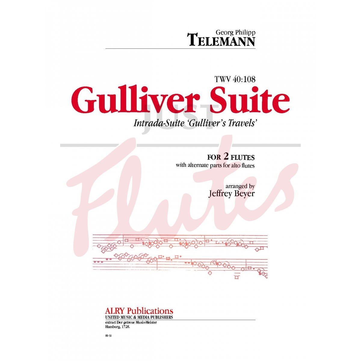 Gulliver Suite for Two Flutes