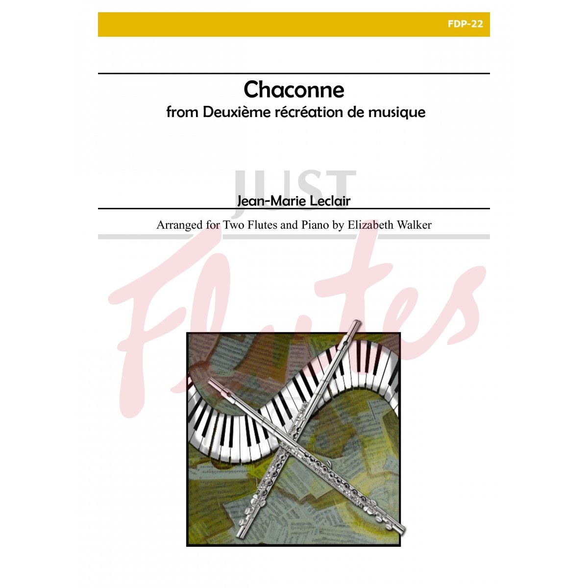 Chaconne from Deuxieme Recreation de Musique for Two Flutes and Piano