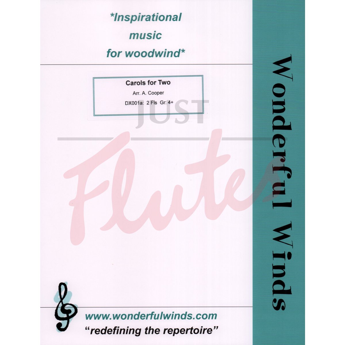 Carols for Two for Flute Duet