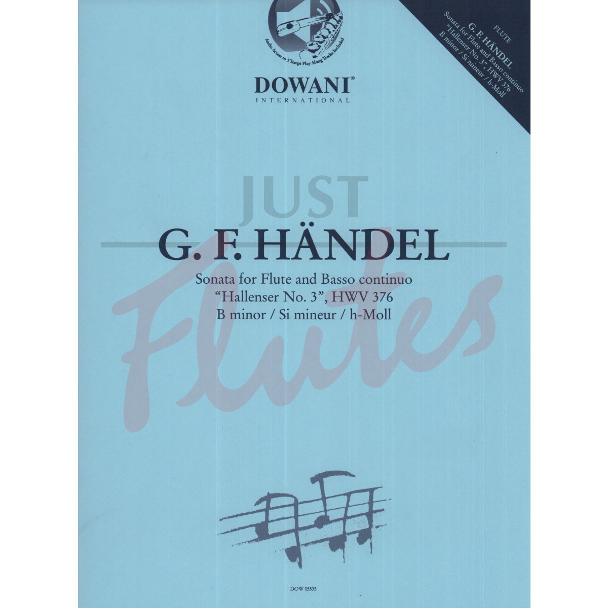 Sonata in B minor &quot;Hallenser No. 3&quot; for Flute and Basso Continuo