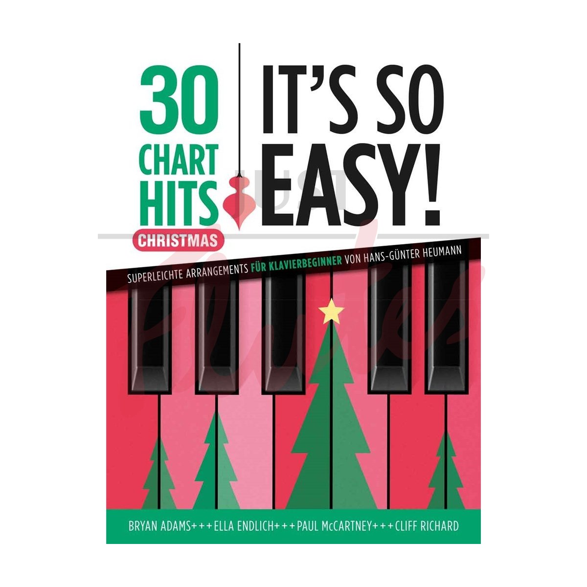 30 Chart Hits - It's So Easy! Christmas for Piano