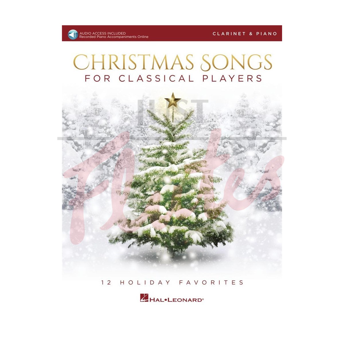 Christmas Songs for Classical Players for Clarinet and Piano