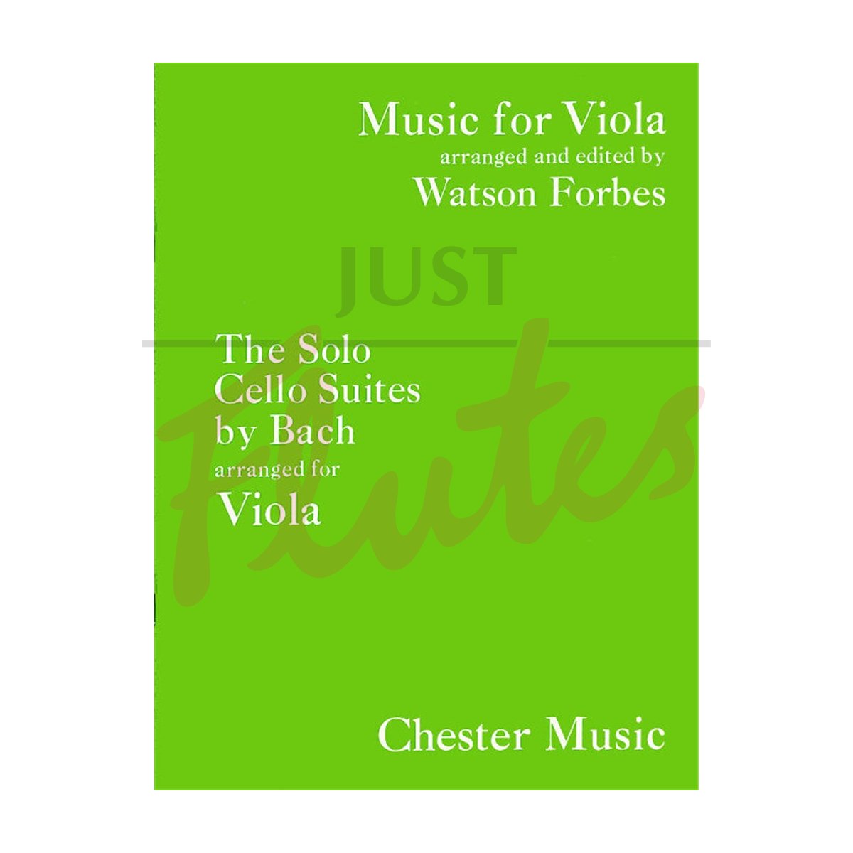 The Solo Cello Suites by Bach arranged for Viola