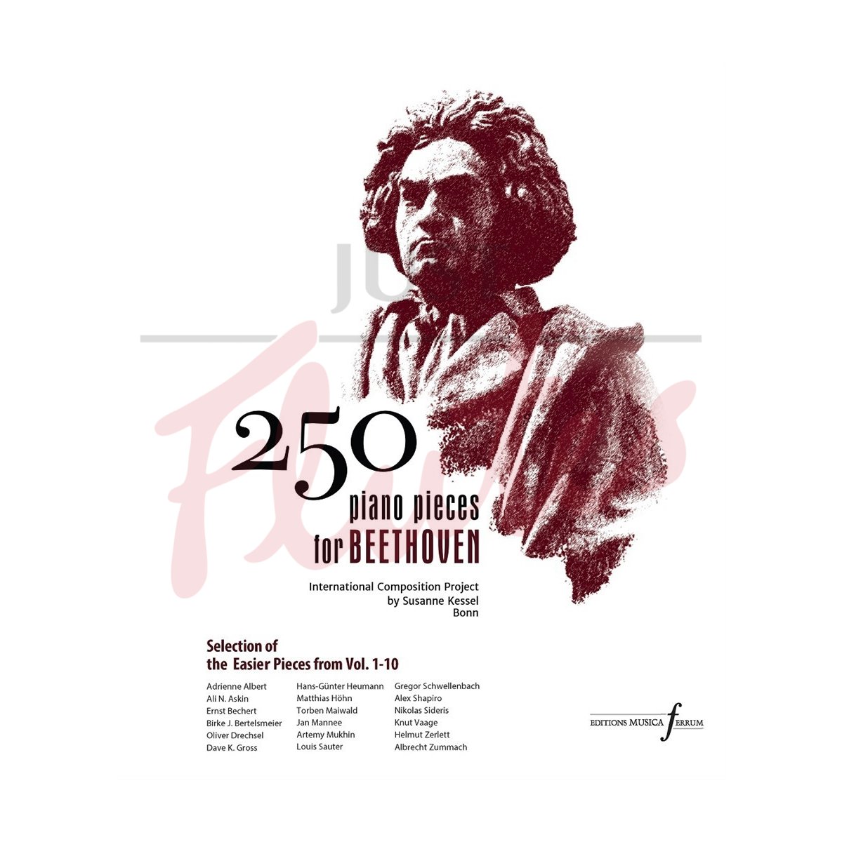 250 Piano Pieces for Beethoven: Selection of the Easier Pieces from Vol.1-10