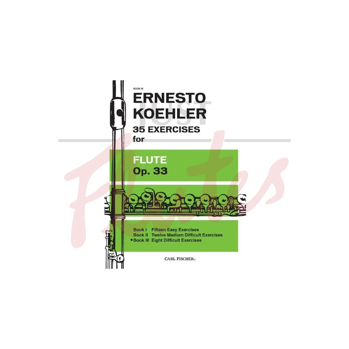 35 Exercises for Flute, Op. 33, Book 3: Eight Difficult Exercises