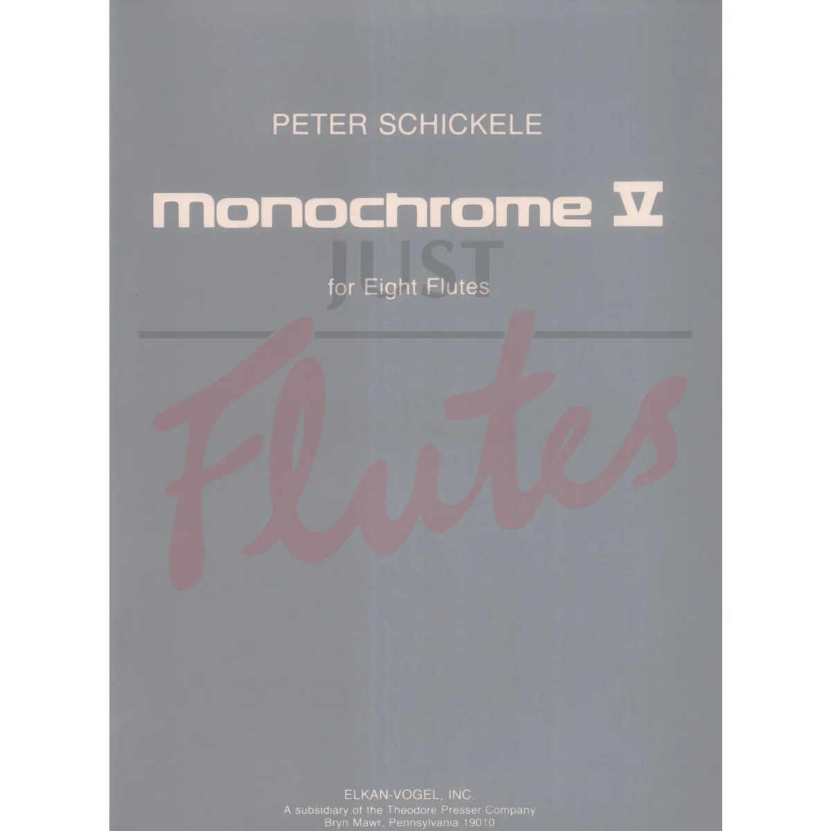 Monochrome V for Flute Choir