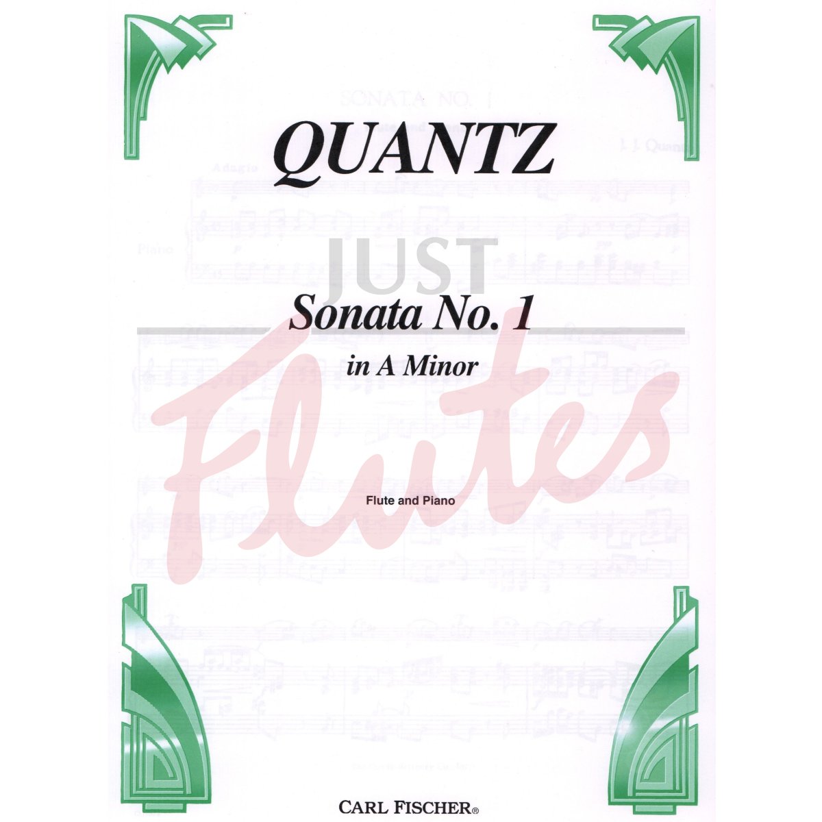 Sonata No. 1 in A Minor for Flute and Piano