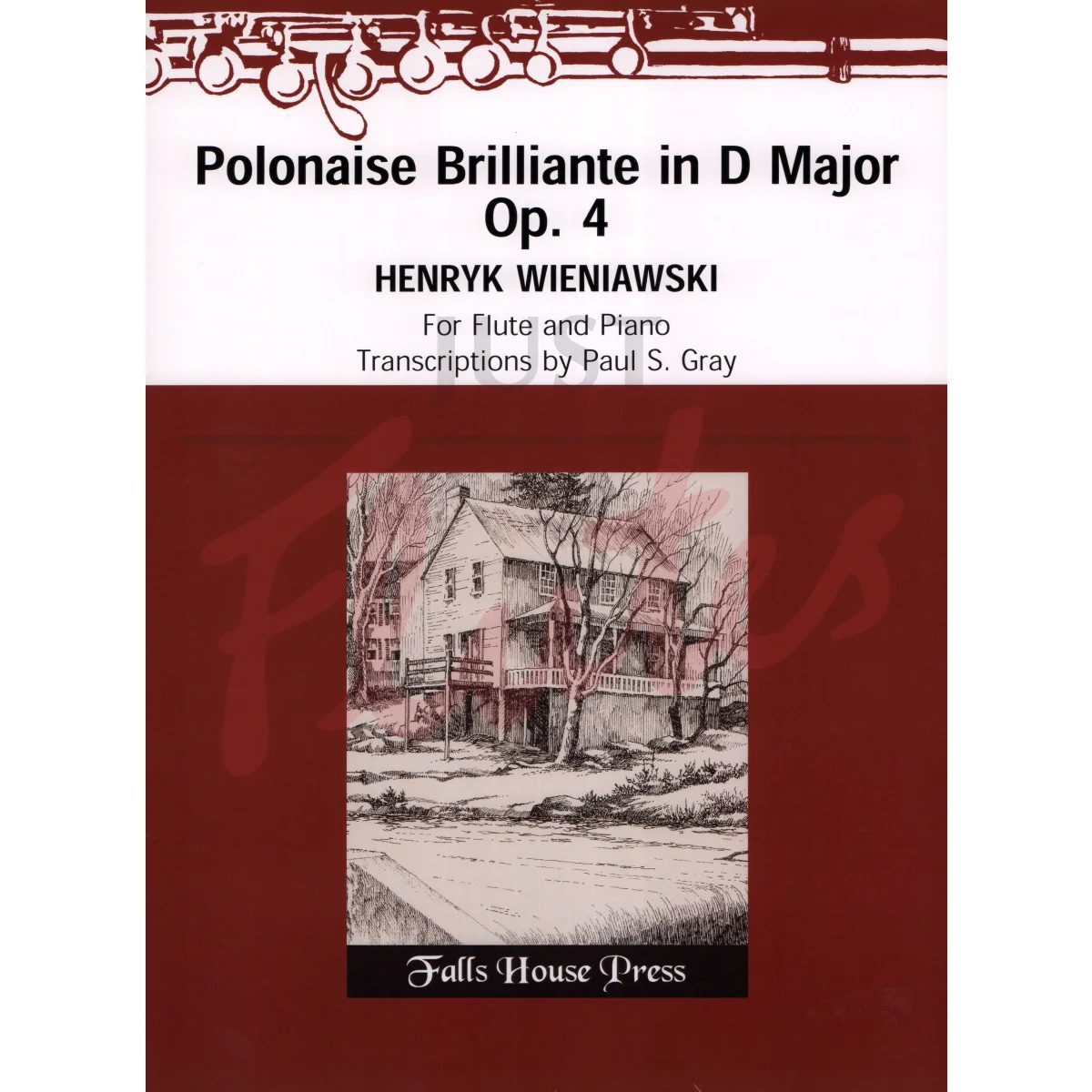 Polonaise Brilliante in D major arranged for Flute and Piano