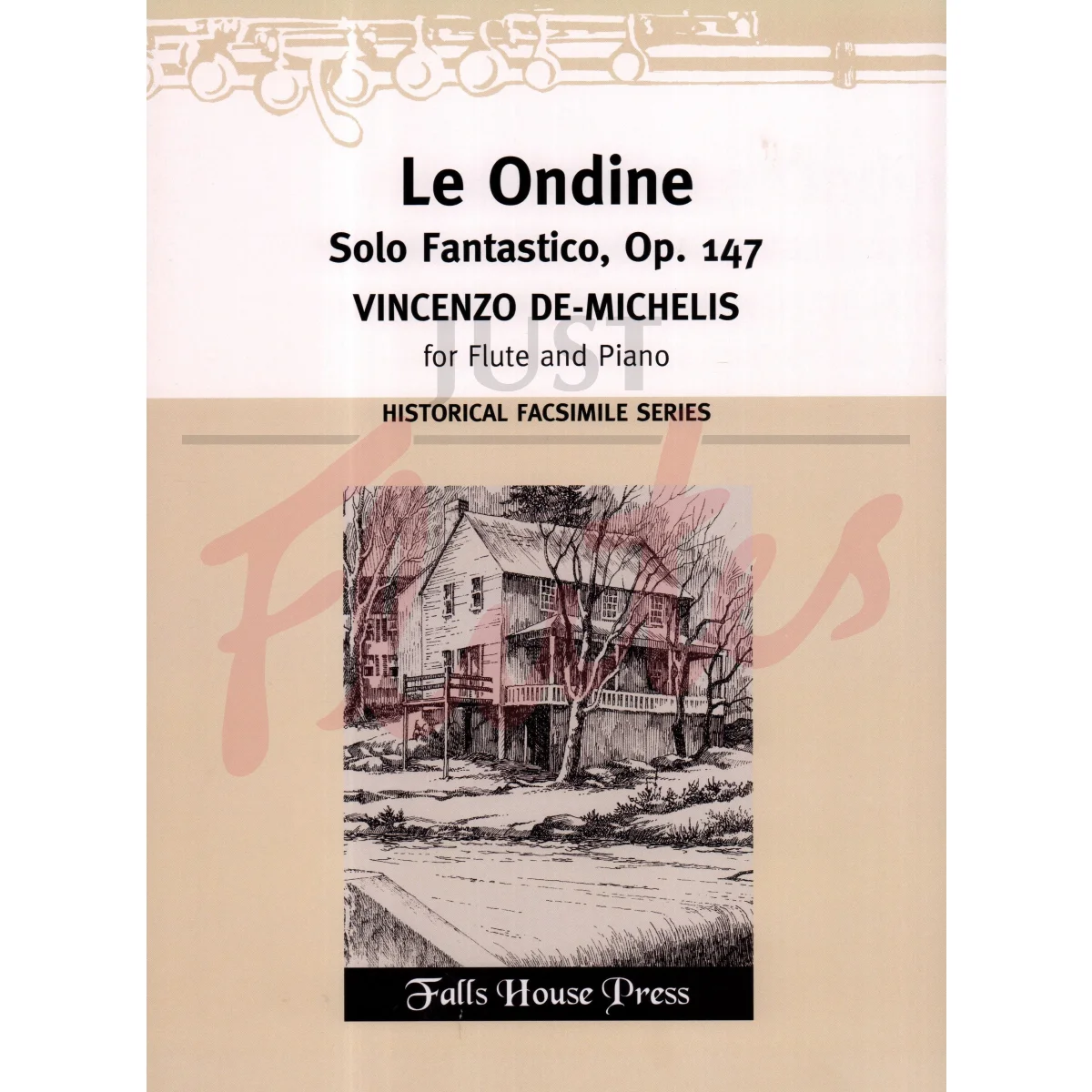 Le Ondine: Solo Fantastico for Flute and Piano