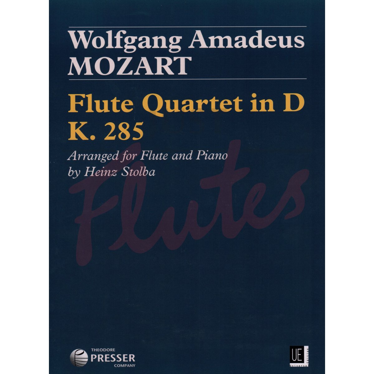 Flute Quartet in D for Flute and Piano