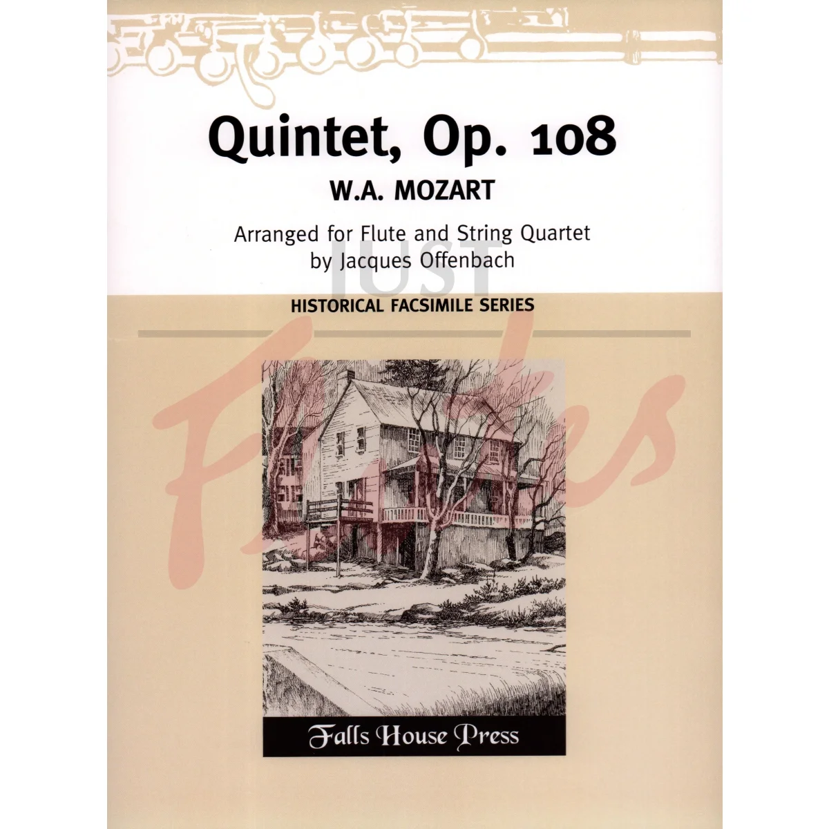 Quintet arranged for Flute and String Quartet