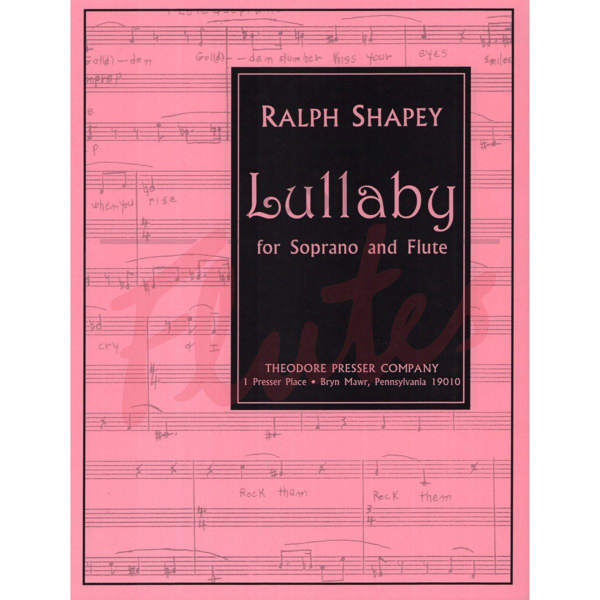 Lullaby for Flute and Soprano