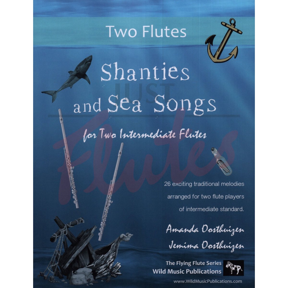 Shanties and Sea Songs for Two Intermediate Flutes