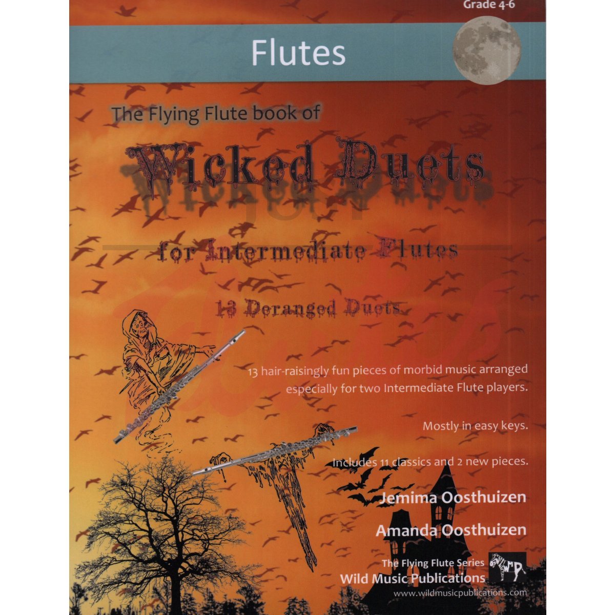 The Flying Flute Book of Wicked Duets for Two Intermediate Flutes