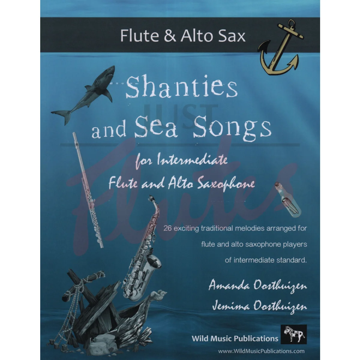 Shanties and Sea Songs for Intermediate Flute and Alto Saxophone