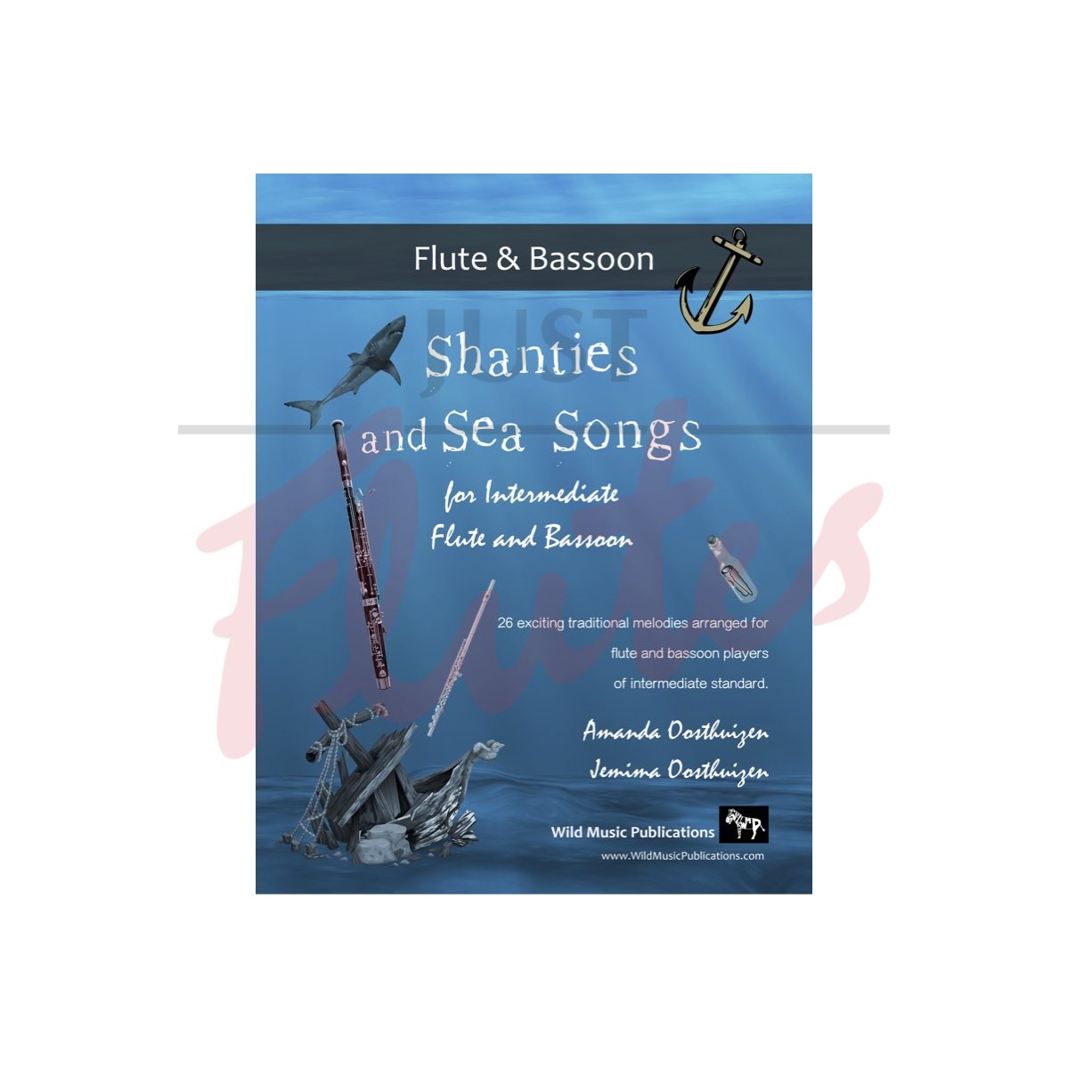 Shanties and Sea Songs for Intermediate Flute and Bassoon