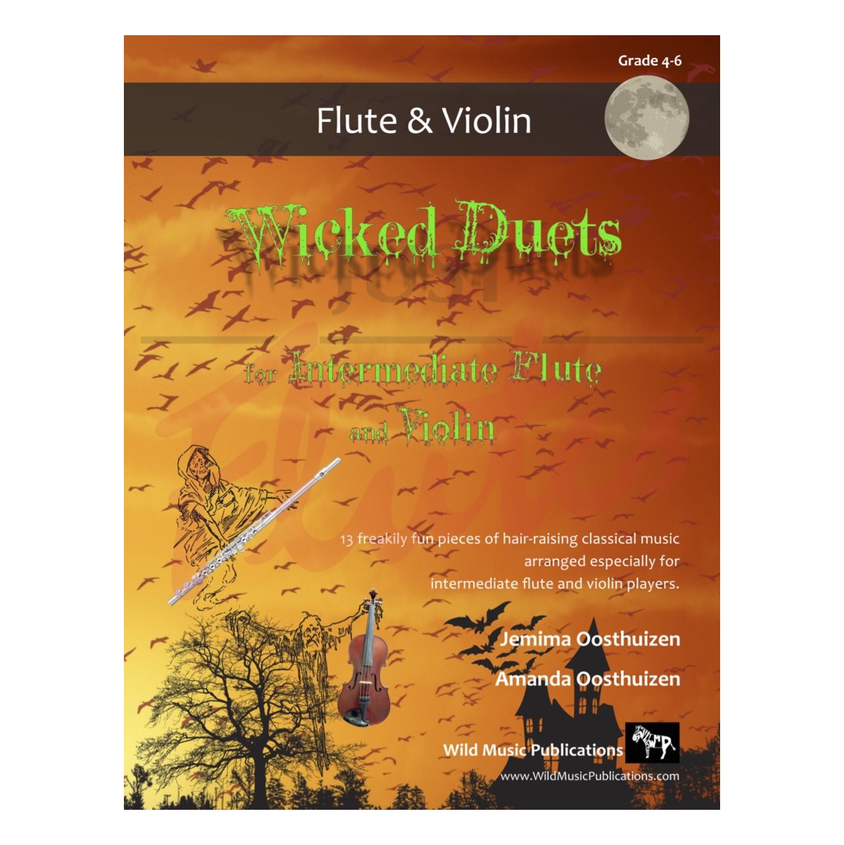 Wicked Duets for Intermediate Flute and Violin