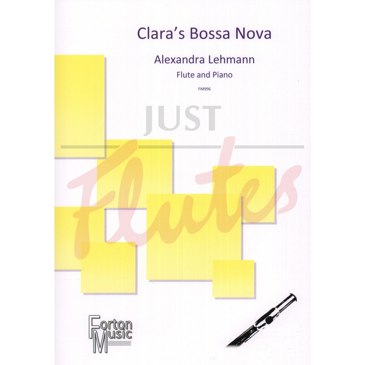 Clara's Bossa Nova for Flute and Piano