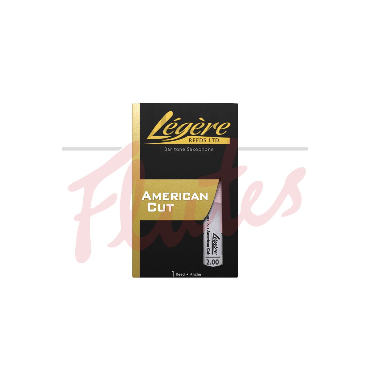 Légère American Cut Synthetic Baritone Saxophone Reed, Strength 3.25