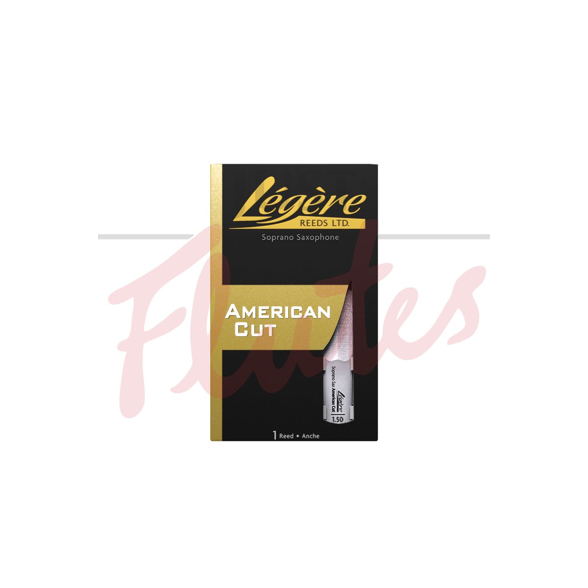 Légère American Cut Synthetic Soprano Saxophone Reed, Strength 2