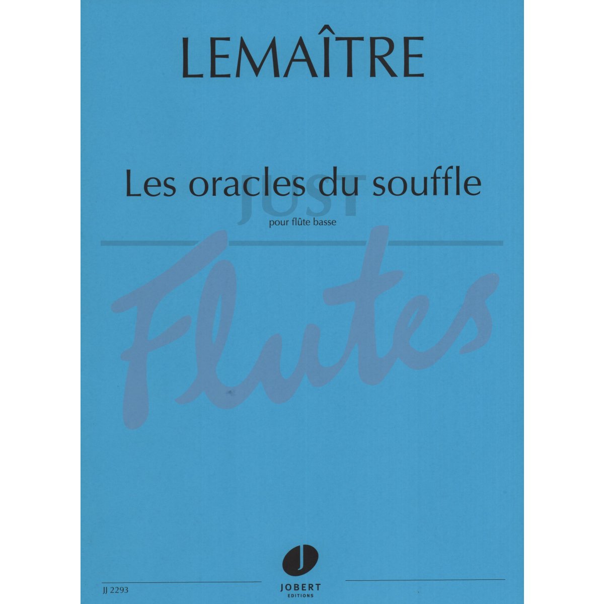 Les Oracles du souffle for Bass Flute