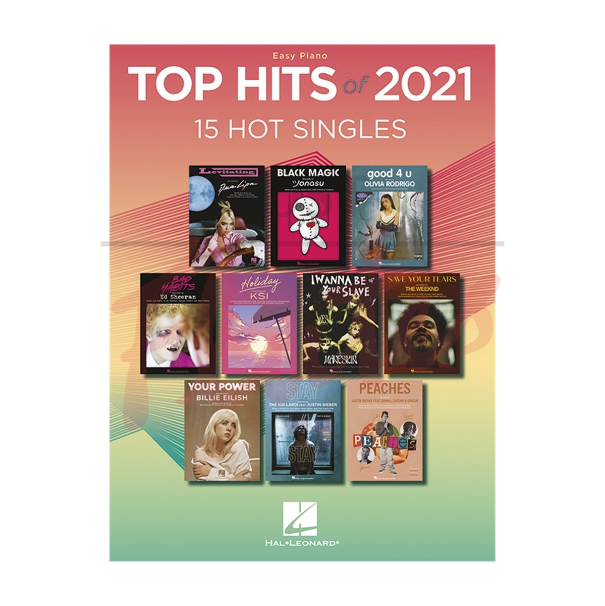 Top Hits of 2021 for Easy Piano