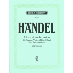 Image links to product page for Nine German Arias, HWV202-210