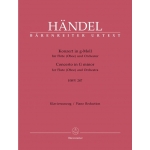Image links to product page for Flute Concerto in G minor arranged for Flute and Piano, HWV287