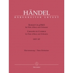 Image links to product page for Flute Concerto in G minor arranged for Flute and Piano, HWV287