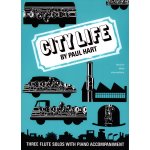 Image links to product page for City Life: Three Flute Solos with Piano Accompaniment