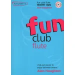 Image links to product page for Fun Club Flute Grades 1-2 [Teacher's Book] (includes CD)