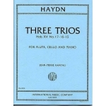 Image links to product page for Trios for Flute, Cello and Piano, HobXV Nos 15-17