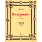 Image links to product page for Divertimento No 1 in Bb major for Flute or Recorder Quartet, Hob II:46