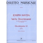 Image links to product page for Divertimento No.6 in D major, Hob 4:11