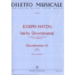 Image links to product page for Divertimento No.6 in D major, Hob 4:11