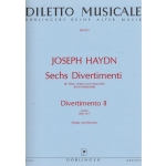 Image links to product page for Divertimento No 2 in G major, Hob 4:7