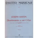 Image links to product page for Divertimento in C major "The Birthday" for Flute, Oboe, Two Violins, Cello and Bass, Hob. II;11