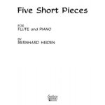 Image links to product page for Five Short Pieces for Flute and Piano