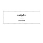 Image links to product page for Rapid Fire for Solo Flute 