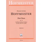 Image links to product page for Three Duos for Flute and Oboe, Op38