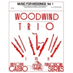 Image links to product page for Music for Weddings, Vol 1 [Wind Trio]