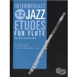 Image links to product page for 12 Intermediate Jazz Etudes for Flute (includes CD)