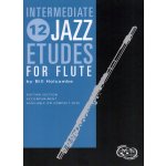 Image links to product page for 12 Intermediate Jazz Etudes for Flute
