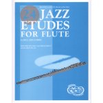 Image links to product page for 24 Jazz Etudes for Flute