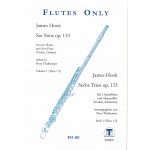 Image links to product page for 6 Flute Trios, Op133, Vol 1