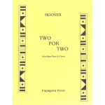 Image links to product page for Two for Two for Alto and Bass Flute and Piano