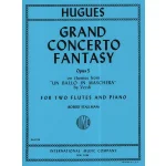 Image links to product page for Grand Concert Fantasy on Themes from Verdi's "Un Ballo in Maschera" for Two Flutes and Piano, Op. 5