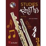 Image links to product page for Studies in Rhythm for Flute (includes CD)