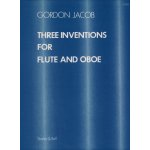 Image links to product page for Three Inventions for Flute and Oboe